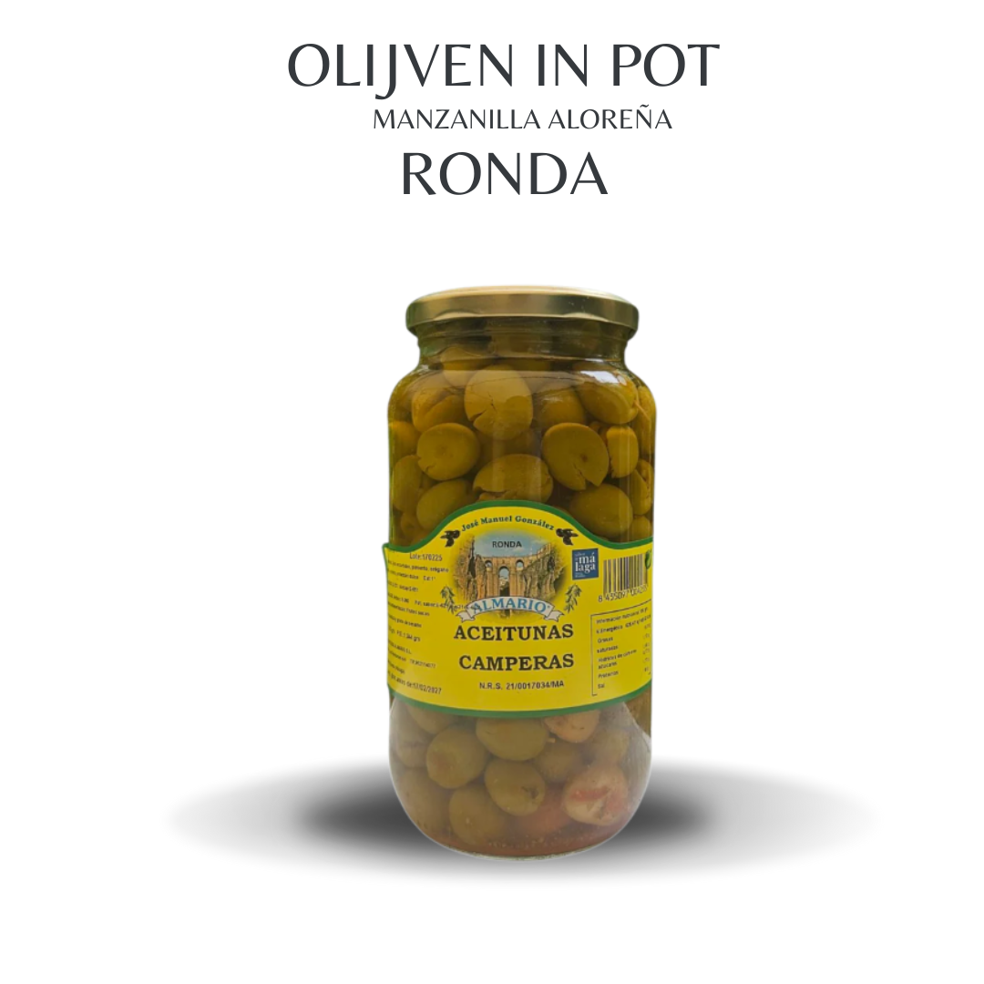 Manzanilla Aloreña olijven - Aceitunas Camperas - Ronda