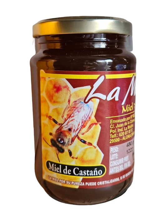 Miel de Castaño 480g Kastanjehoning