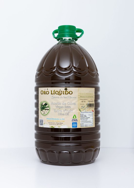 Gil Luna Oro Liquido Virgen Extra Olijfolie - 5L Petfles