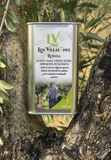 Extra Vierge Biologische Olijfolie - 100% Arbequina -  Los Villalones